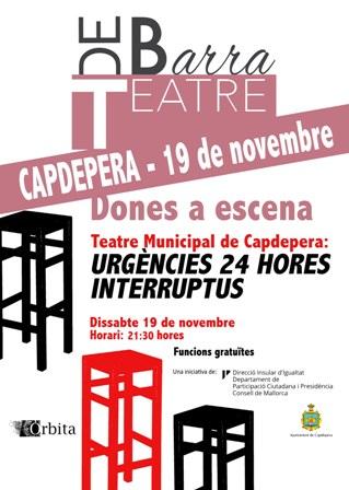 Teatre de barra: dones a escena