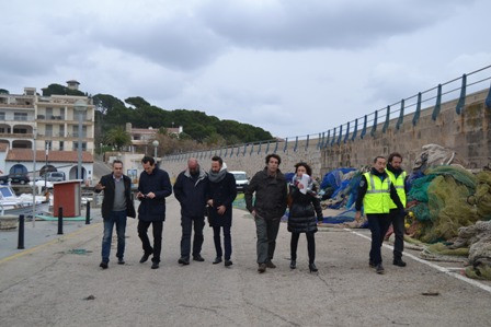 Les obres de reparació del dic de Cala Rajada es tramitaran per via d’emergència per tal que puguin començar en breu