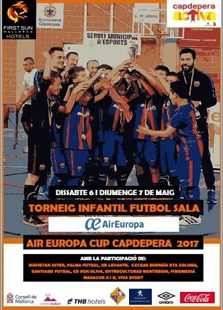 Torneig de futbol sala Air Europa Cup Capdepera 2017
