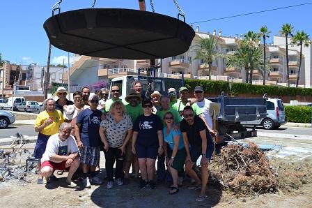 Paella per a 500 persones al Clot de sa Grava