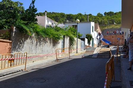 Nicolau Alemany guanya el III descens en bici de les festes de Sant Bartomeu