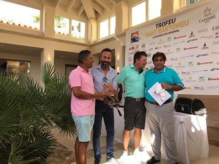 Enrique Tintore guanya el torneig de golf de Sant Bartomeu