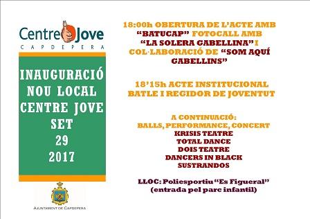 Inauguració del nou Centre Jove de Capdepera