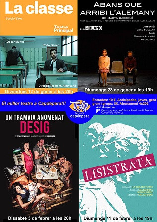 El millor teatre del 2017, a Capdepera