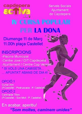 IV Cursa popular per la dona
