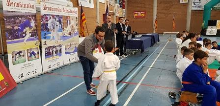 Exhibició i competició de Judo en edat escolar dins la Fira de l'Esport i la Salut