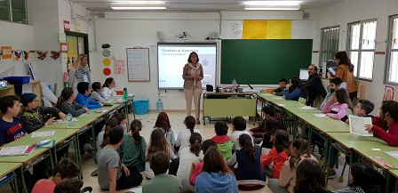 Els alumnes de cinquè del CEIP S’Auba coneixen la Capdepera medieval 