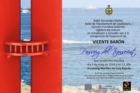Vicente Barón inaugurarà l’exposició ‘El Passeig del transeünt’ al passeig Marítim de Cala Rajada