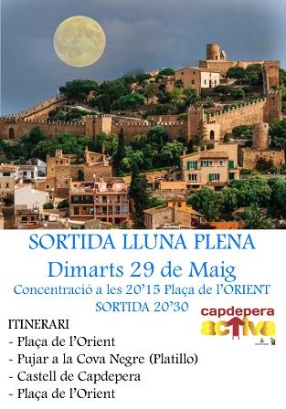 Sortida de Lluna Plena del Servei Municipal d'Esports