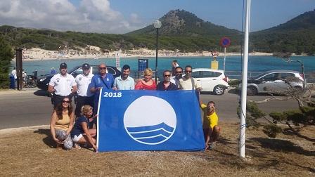 Capdepera obté quatre banderes blaves a les seves platges