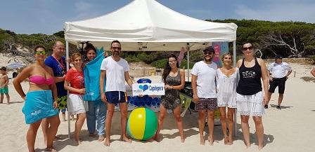 Mulla't per l'Esclerosi Múltiple a cala Agulla