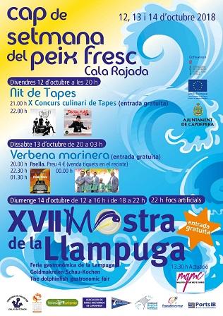 Cap de setmana del Peix Fresc i XVII Mostra de la Llampuga a Cala Rajada