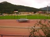Estreno nova gespa al camp de futbol