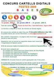 concurs Cartell Digital Festes 2009