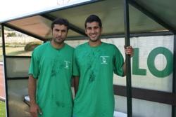 Els germans Sastre visiten el Campus de Futbol