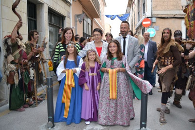 Mari Germa Melis inaugura el Mercat Medieval amb el pregó