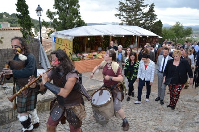 Mari Germa Melis inaugura el Mercat Medieval amb el pregó