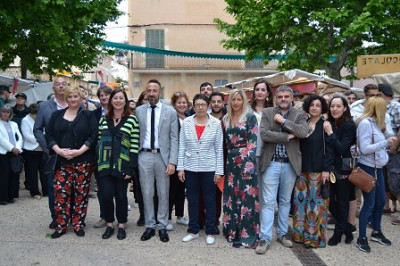 Mari Germa Melis inaugura el Mercat Medieval amb el pregó
