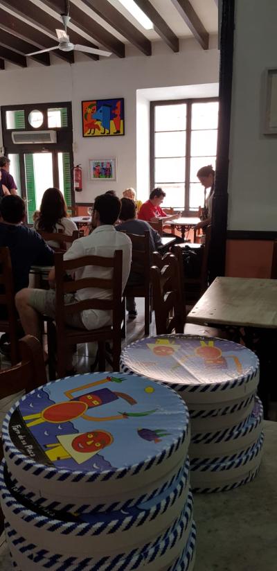 Gustavo presenta ‘Aprovechando los clavos’ a Can Patilla