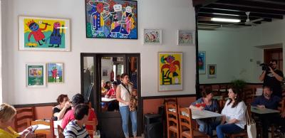 Gustavo presenta ‘Aprovechando los clavos’ a Can Patilla