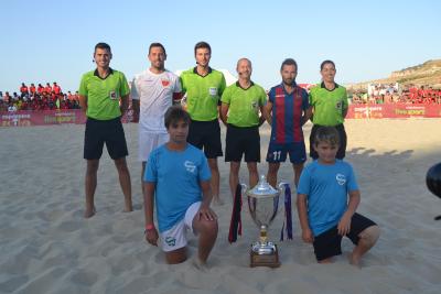 Cala Mesquida, seu de la Supercopa d’Espanya Futbol Platja