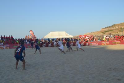 Cala Mesquida, seu de la Supercopa d’Espanya Futbol Platja