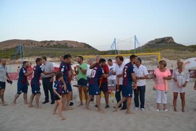 Cala Mesquida, seu de la Supercopa d’Espanya Futbol Platja