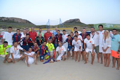 Cala Mesquida, seu de la Supercopa d’Espanya Futbol Platja