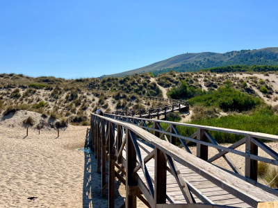 Reoberta la passarel·la de Cala Mesquida