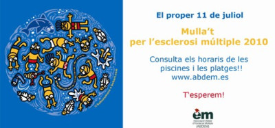 Informació sobre "Mulla't per l'esclerosi múltiple"