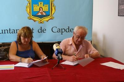 CONVENI ENTRE EL CONSELL DE MALLORCA I L’AJUNTAMENT DE CAPDEPERA PER DUR A TERME LA RECOLLIDA SELECTIVA DE PAPER CARTÓ, ENVASOS DE VIDRE I ENVASOS LLEUGERS A GENERADORS SINGULARS QUALIFICATS. 