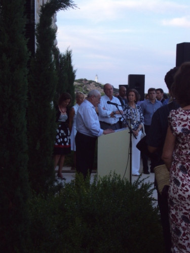 Acto inaugural de los jardines de la Fundación Bartolomé March Servera