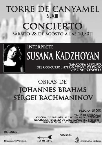 Concert a la Torre de Canyamel