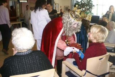 Els Reis mags visiten les persones majors de Capdepera i Cala Rajada