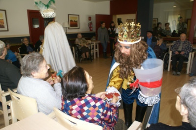 Els Reis mags visiten les persones majors de Capdepera i Cala Rajada