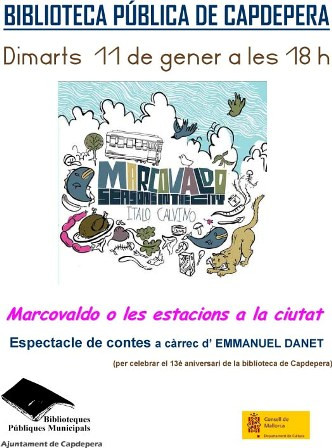 Espectacle de contes a la Biblioteca de Capdepera