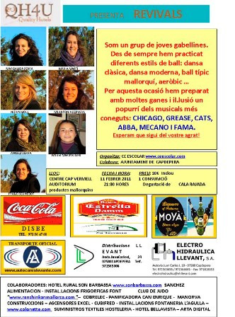Comèdia i musicals al Cap Vermell