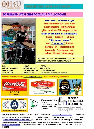 Comèdia i musicals al Cap Vermell