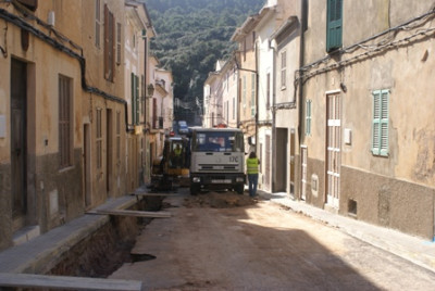 COMENCEN LES OBRES DE LA SEGONA FASE D’EMBELLIMENT DEL NUCLI ANTIC DE CAPDEPERA