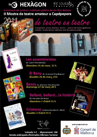 Les millors obres de teatre amateur de Mallorca a Capdepera a través del projecte HEXÀGON.