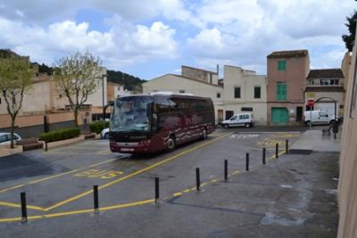 El mes de maig s’estrenarà la nova parada d’autobús de la plaça Constitució