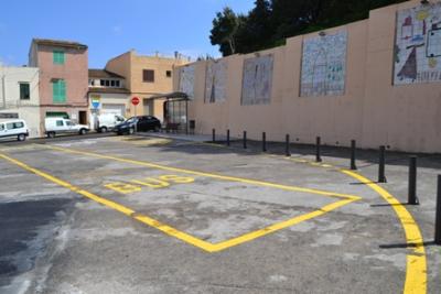 El mes de maig s’estrenarà la nova parada d’autobús de la plaça Constitució