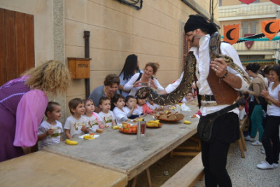 Els escolars visiten el Mercat Medieval