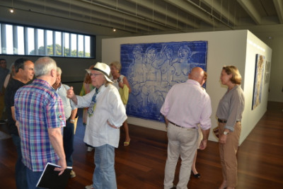 Joan Bennàssar inaugura ‘On rompen les ones’ al Centre Cap Vermell