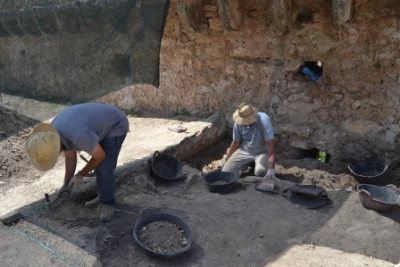 Les excavacions al Castell de Capdepera continuen a bon ritme