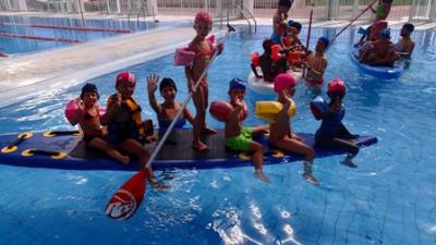 Els infants del municipi gaudeixen de les vacances a l'Estiu Esportiu i a l'Escola d'Estiu 