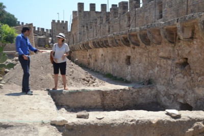 Les restes arqueològiques trobades al Castell pertanyen al segle XVIII