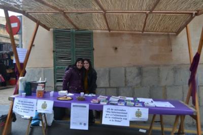 Capdepera se suma a la campanya ‘per a l’eliminació de la violència cap a les dones’