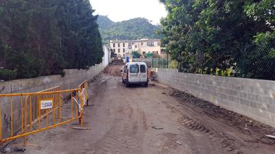 Comencen les obres de prolongació del carrer Pere Ferrer
