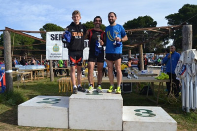 Daniel Muñoz i Catalina Roig campions del XI Cross popular platja de cala Agulla
